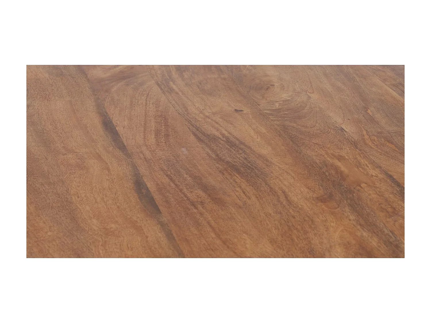 Table de repas losange en manguier massif