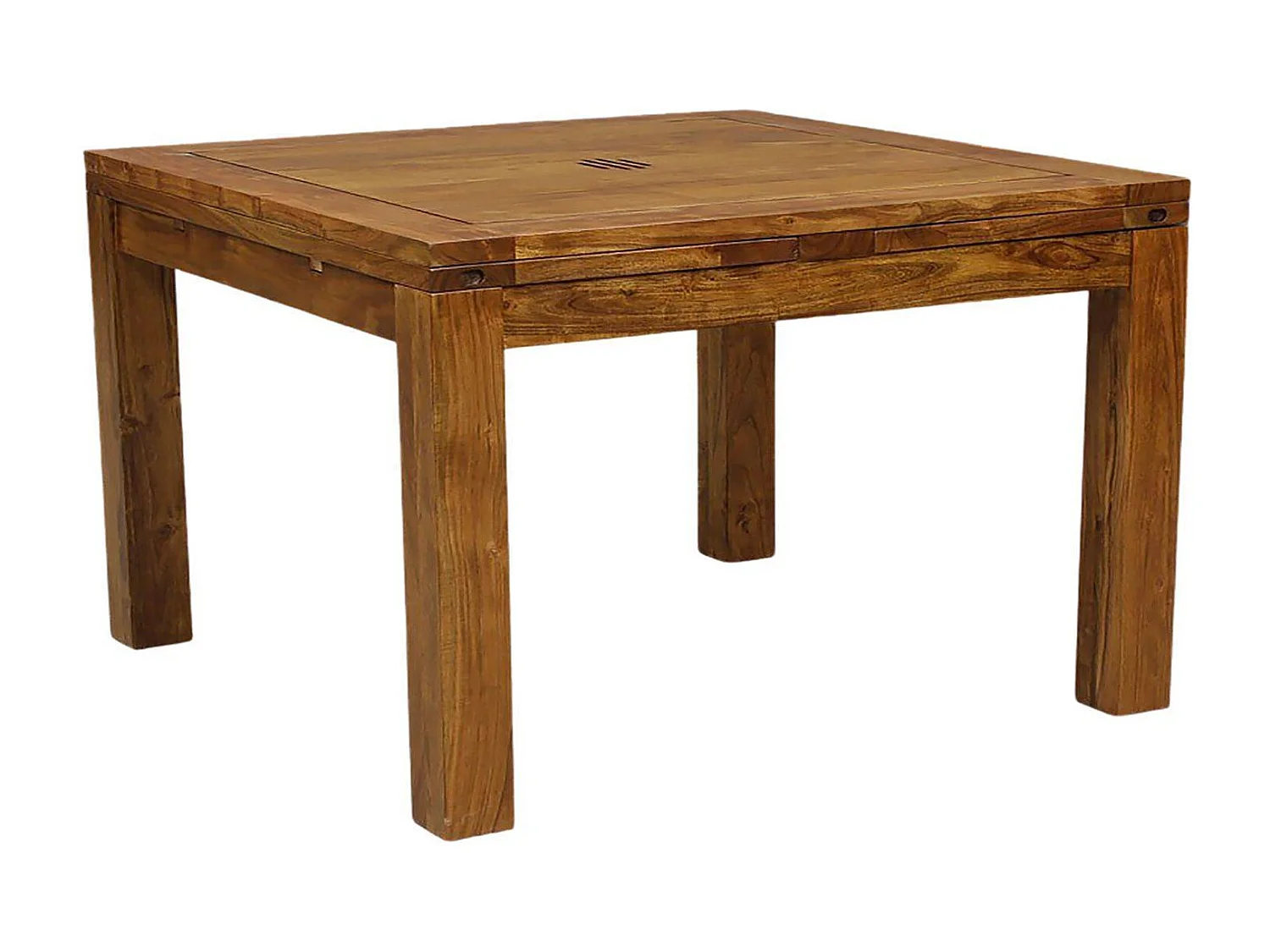 Grande table à manger carréé allonge 130 | Acacia Gordon