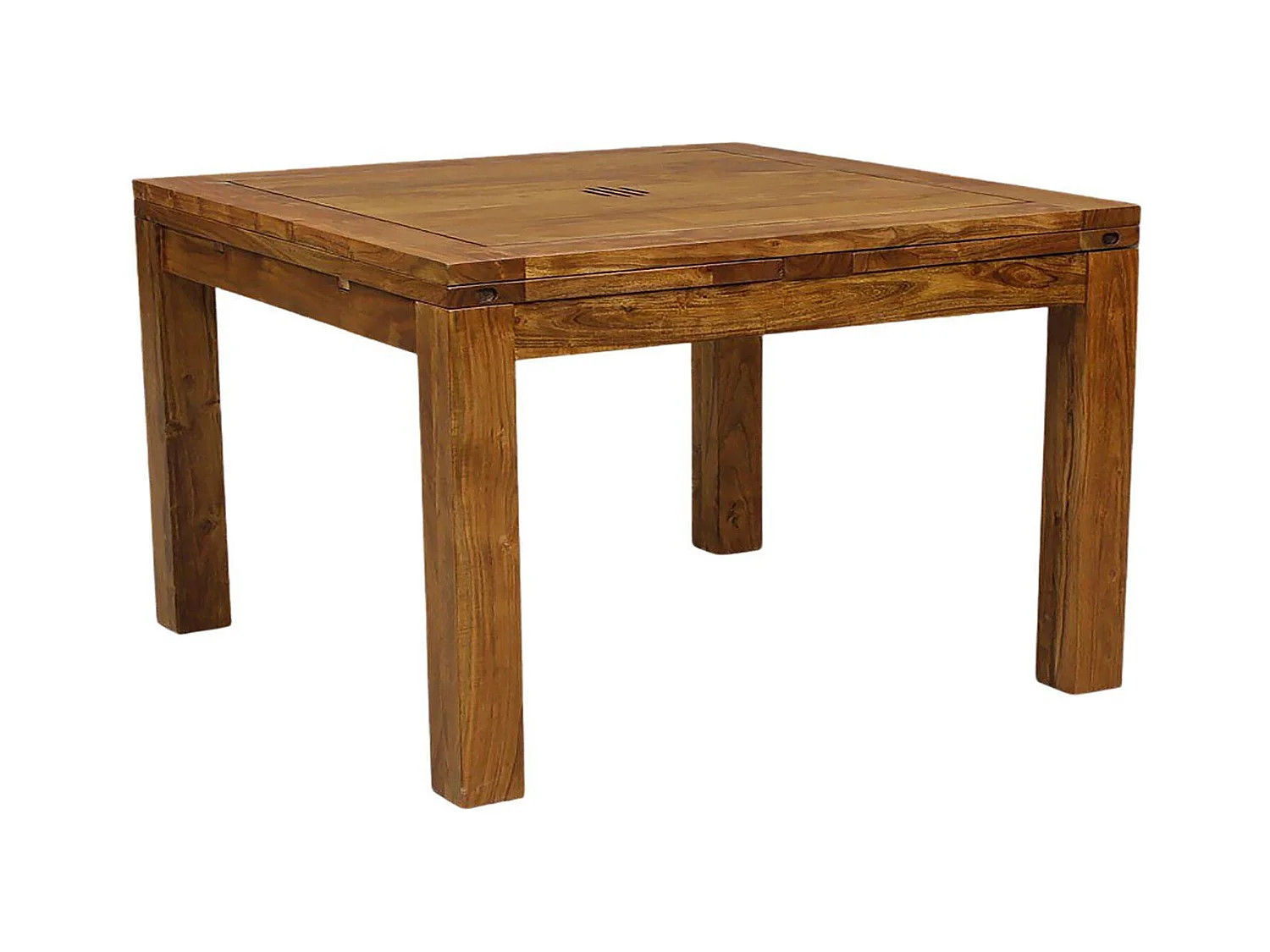 Grande table à manger carréé allonge 130 | Acacia Gordon