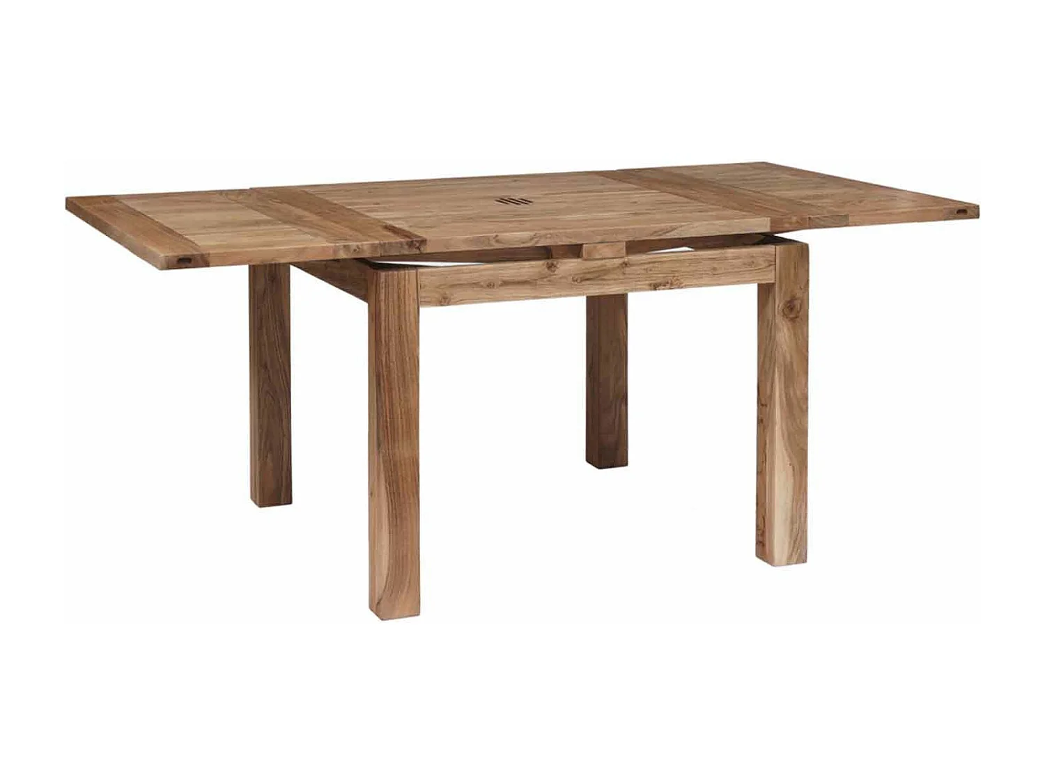 Table carrée à rallonges | Acacia Gordon