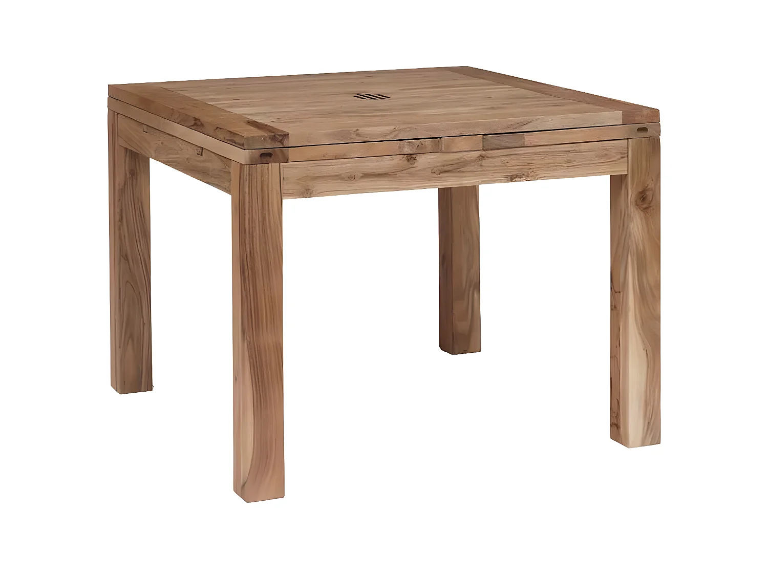 Table carrée à rallonges | Acacia Gordon