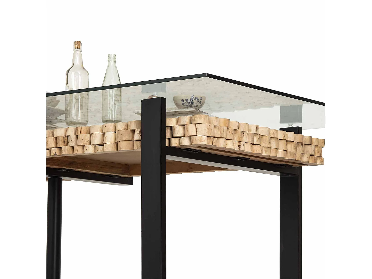 Table rectangulaire 220 cm | Acacia Sirin