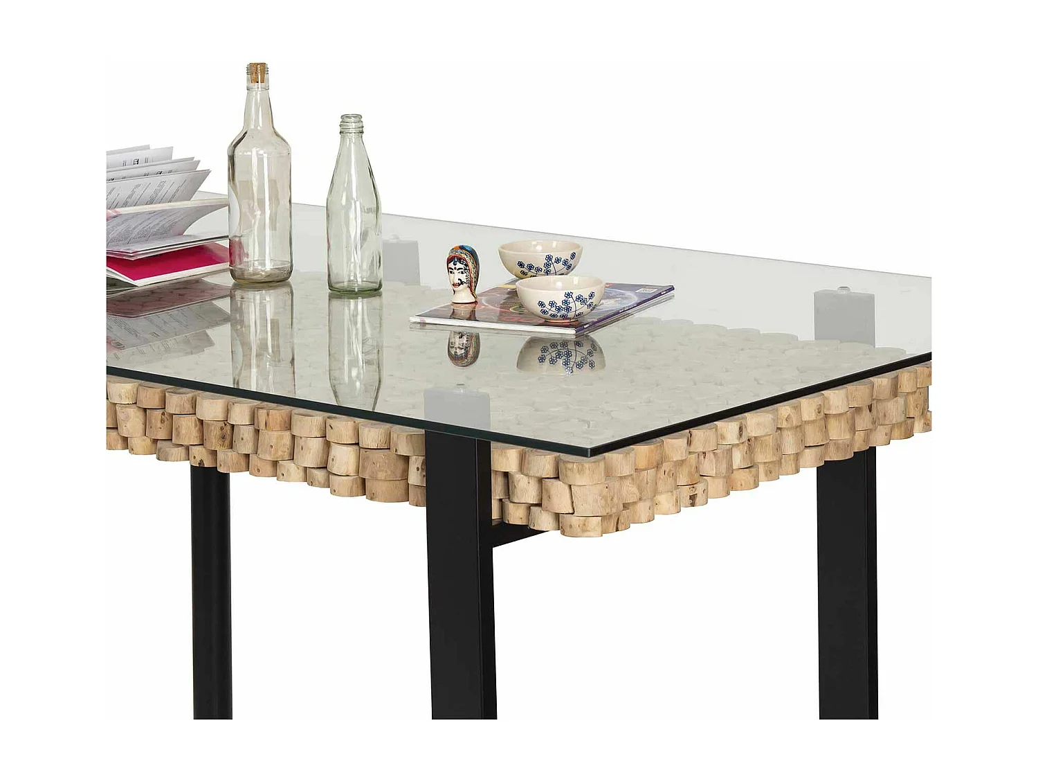 Table rectangulaire 220 cm | Acacia Sirin