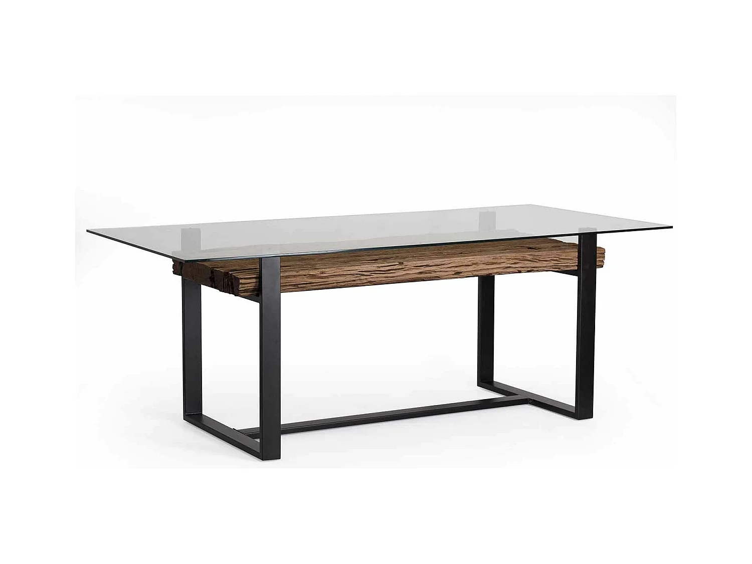 Table bois recyclé 200 cm | Bois recyclé Sufa