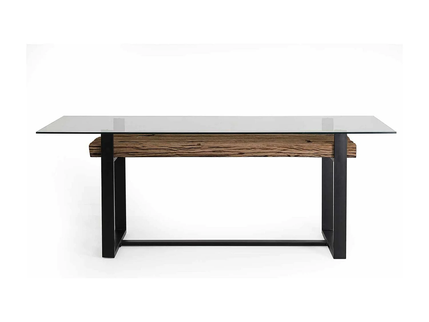 Table bois recyclé 200 cm | Bois recyclé Sufa