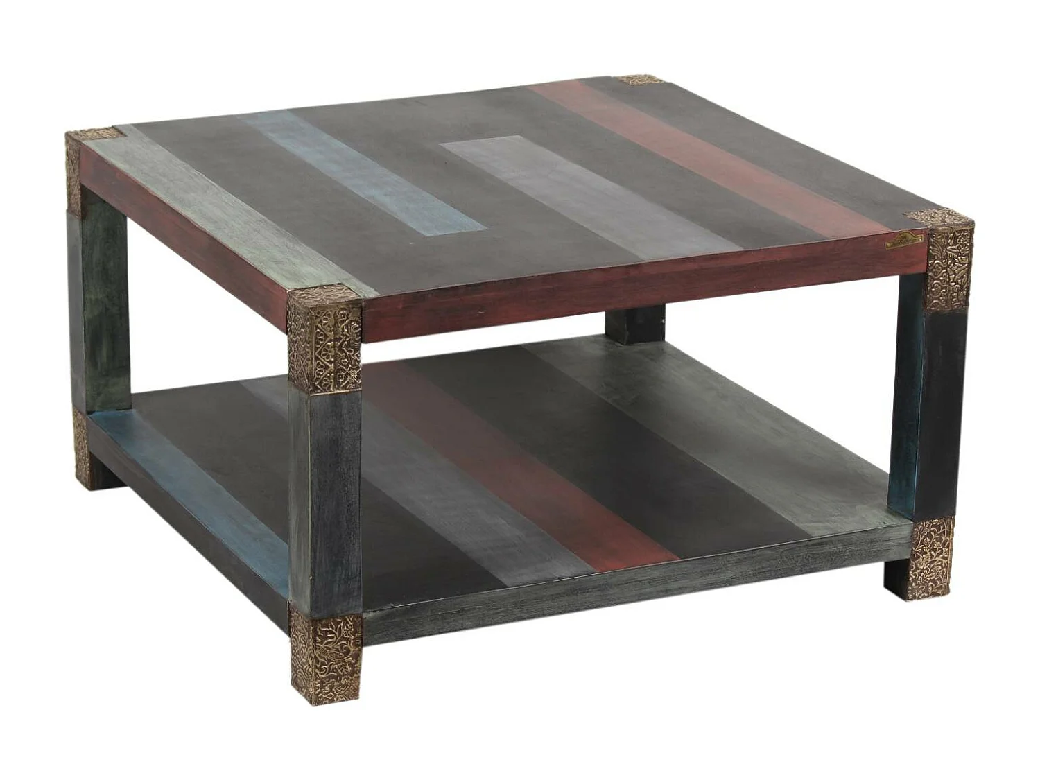 Table basse carrée 80 cm | Manguier Pushkar
