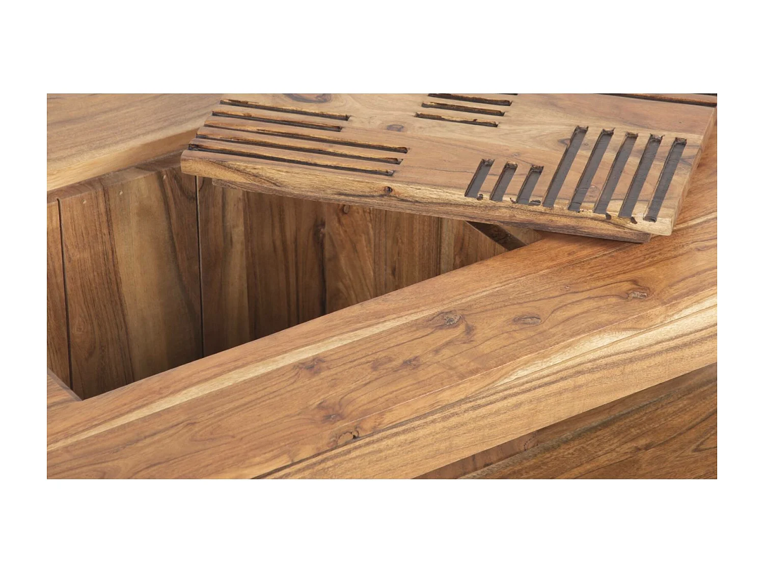 Table basse 85x85 cm | Acacia Kavish II