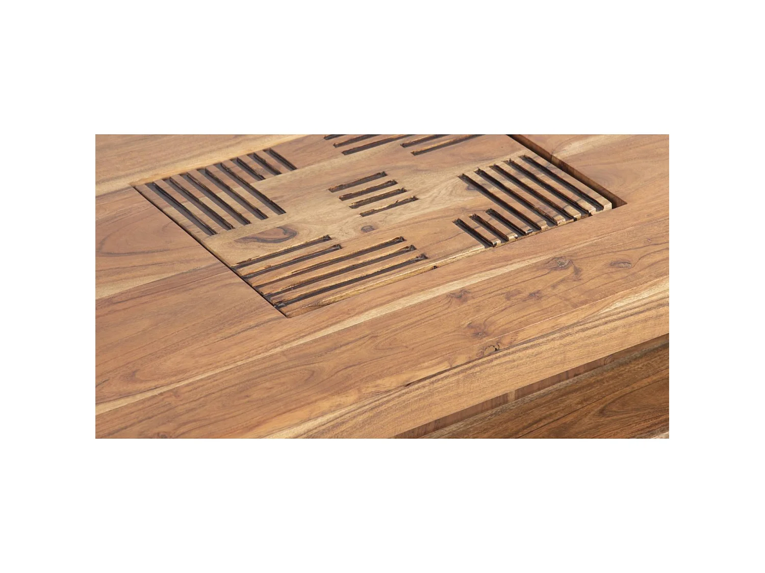Table basse 85x85 cm | Acacia Kavish II