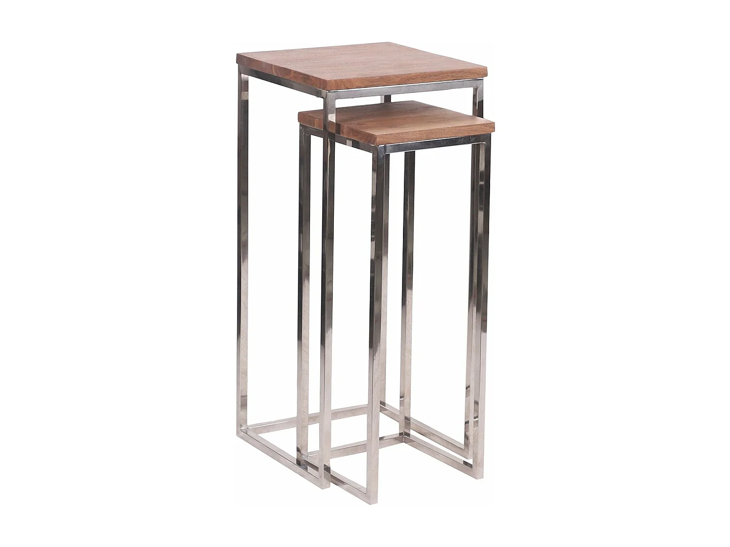 Lot de 2 selettes | Acacia Stainless III