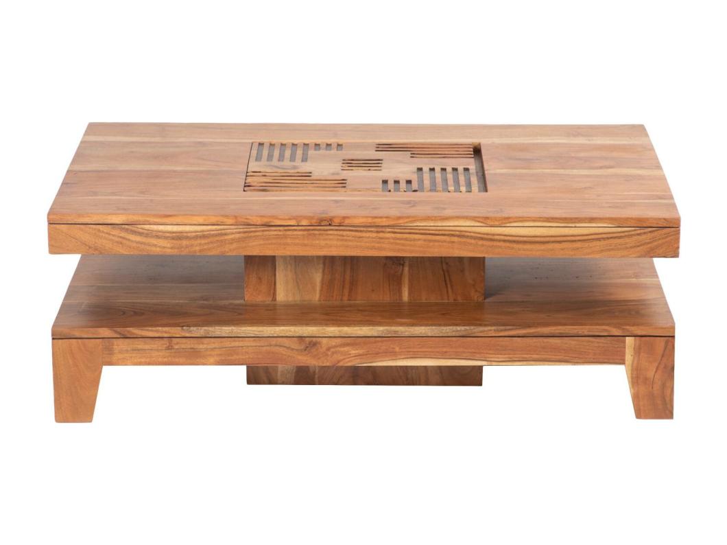 Table basse 110x110 cm | Acacia Kavish II