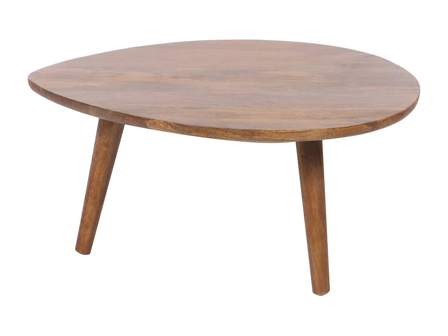 Bout de canapé losange en manguier massif