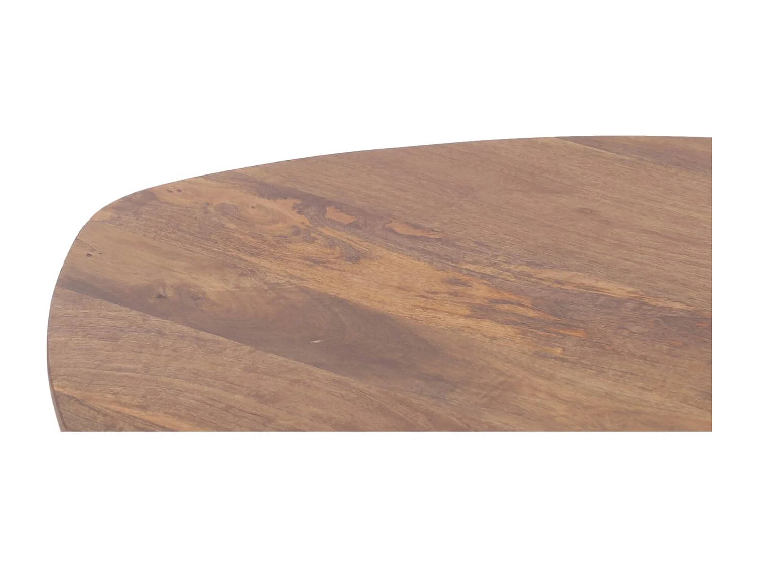 Bout de canapé losange en manguier massif