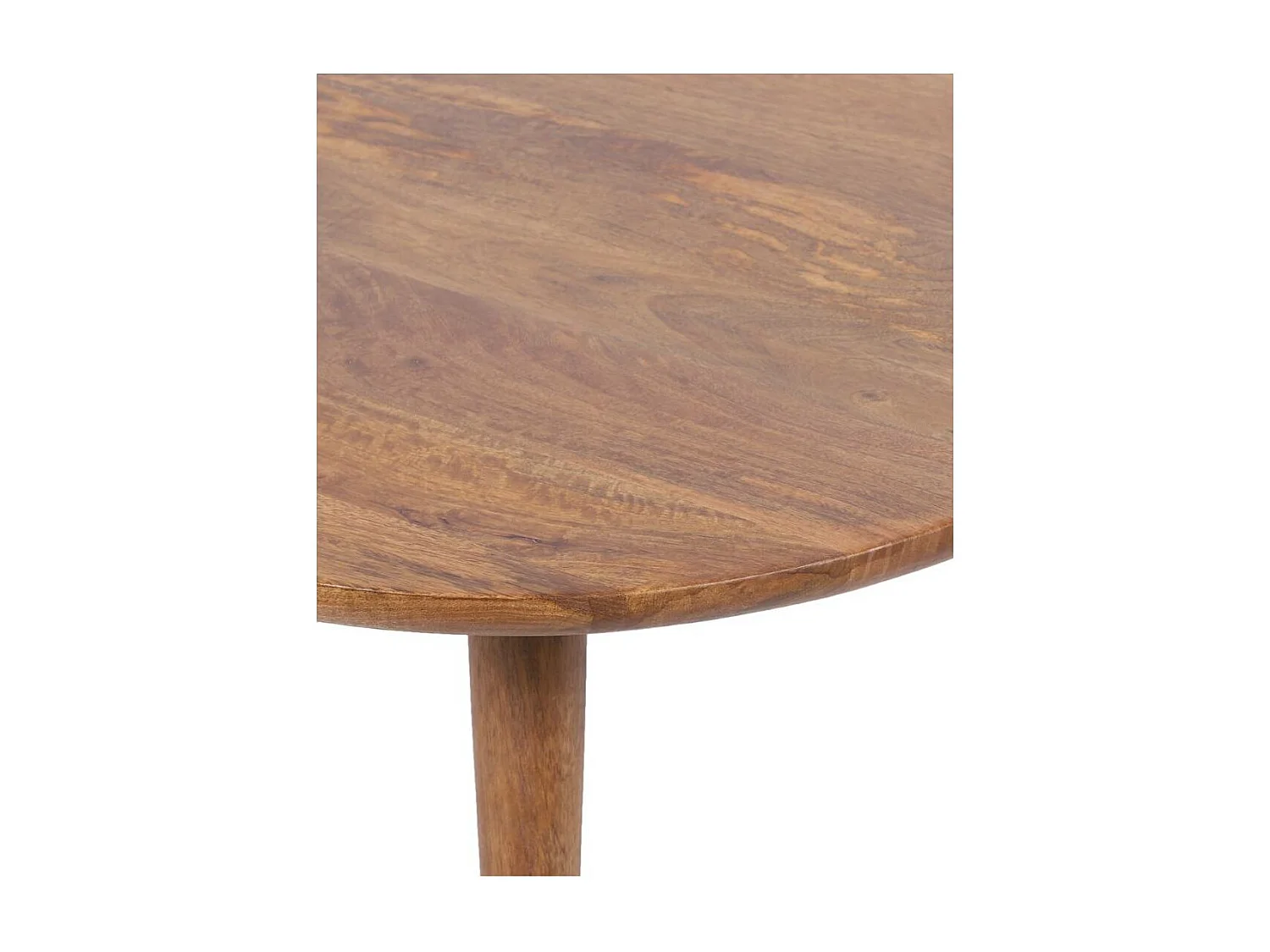 Bout de canapé losange en manguier massif