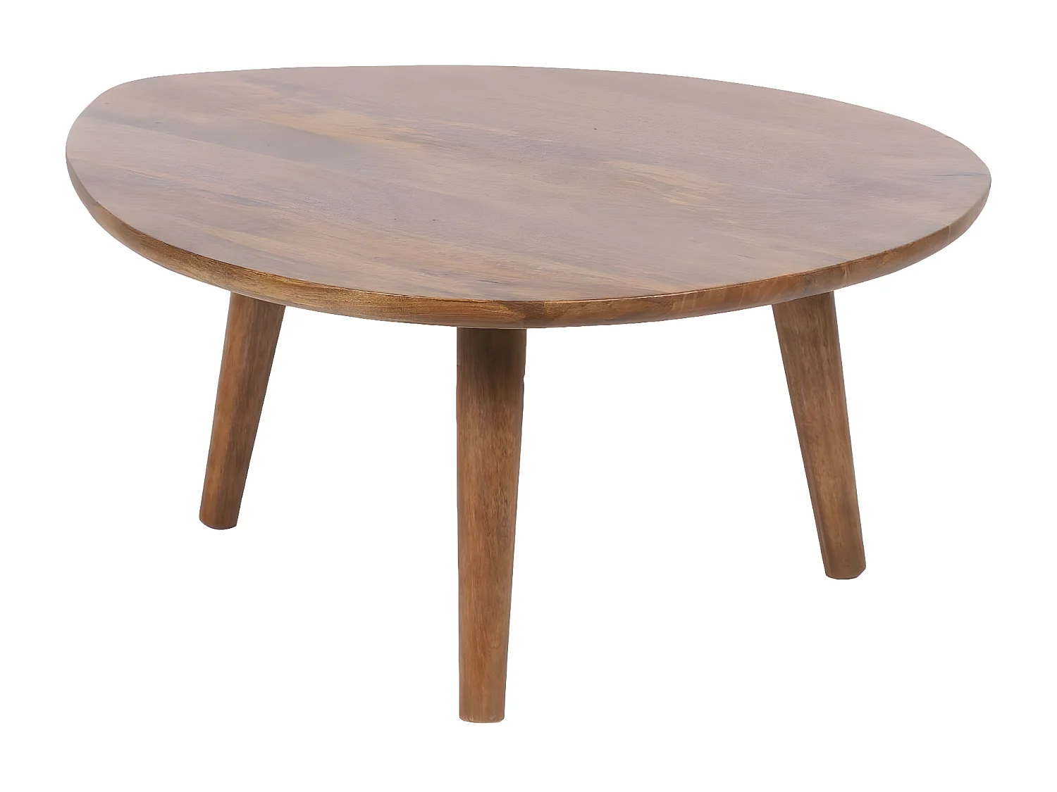 Bout de canapé losange en manguier massif