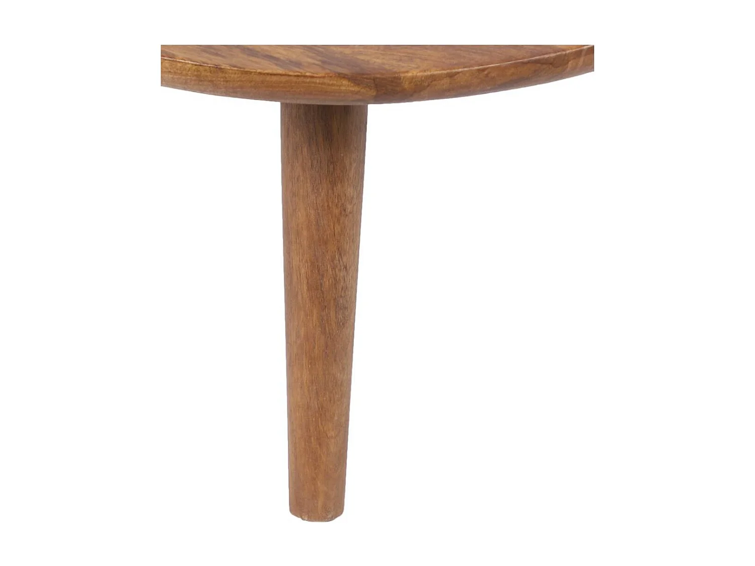 Bout de canapé losange en manguier massif