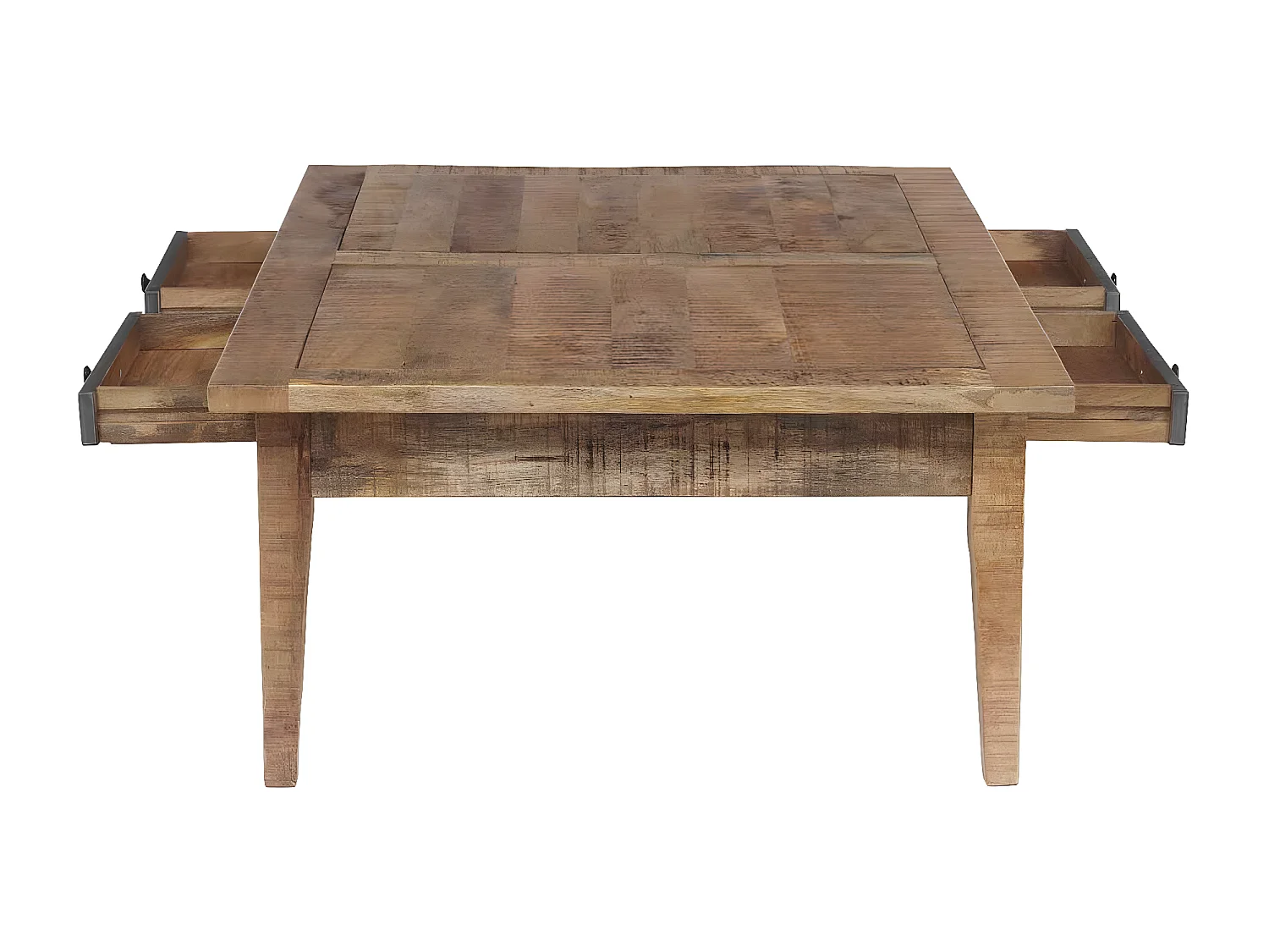 Table basse 4 tiroirs | Manguier Farm II