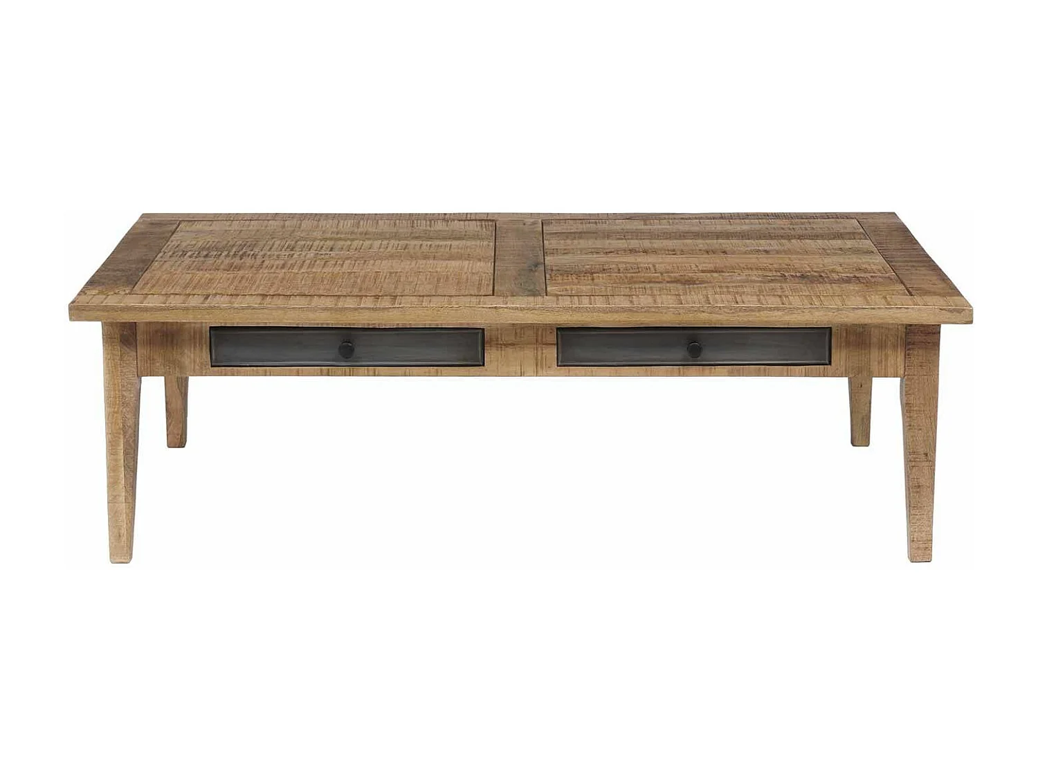 Table basse 4 tiroirs | Manguier Farm II