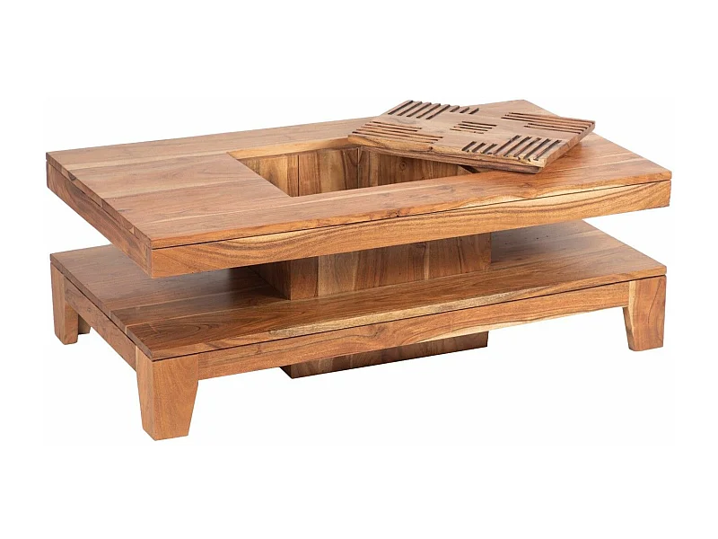 Petite table basse rectangulaire | Acacia Kavish II