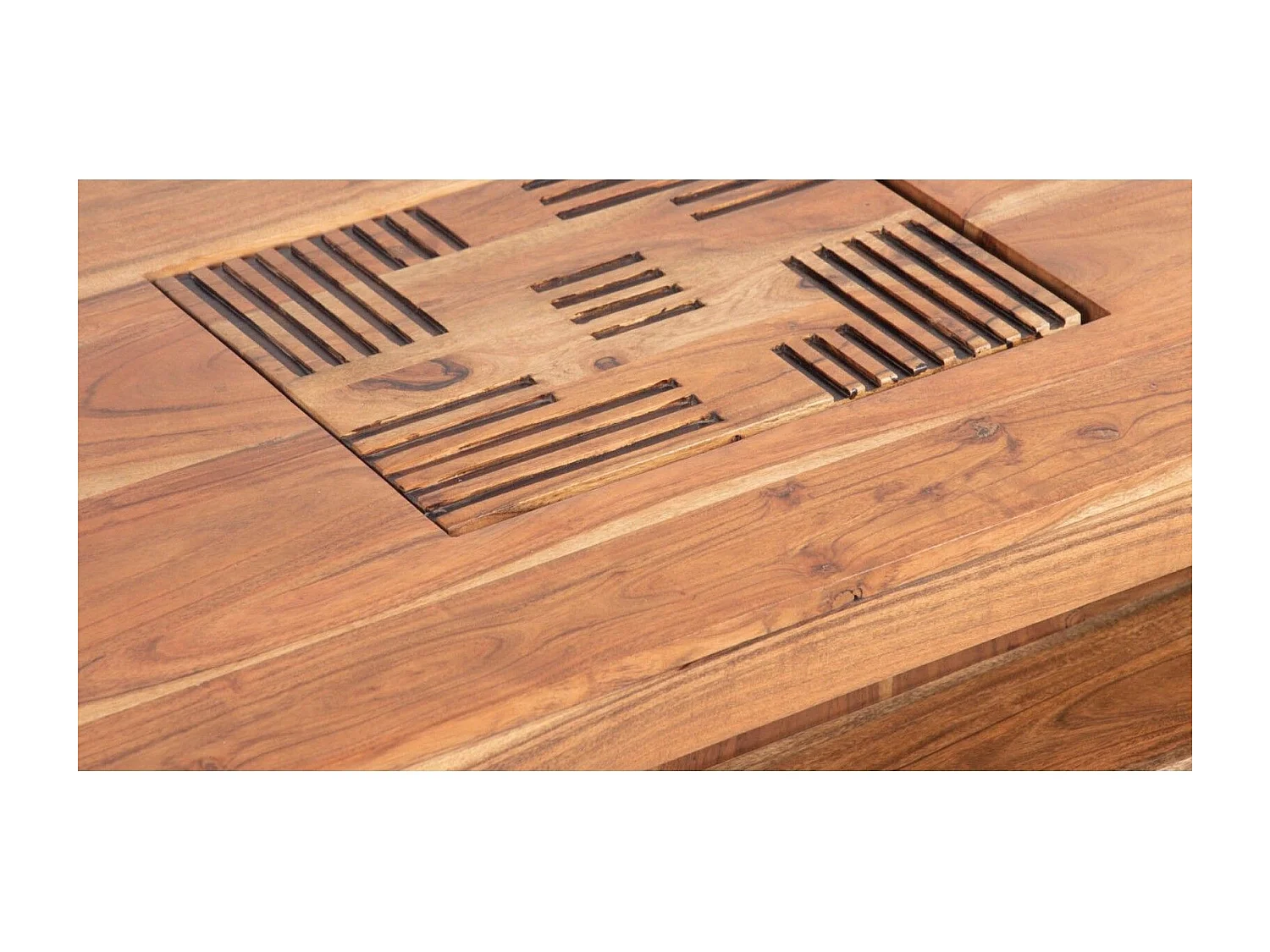 Petite table basse rectangulaire | Acacia Kavish II