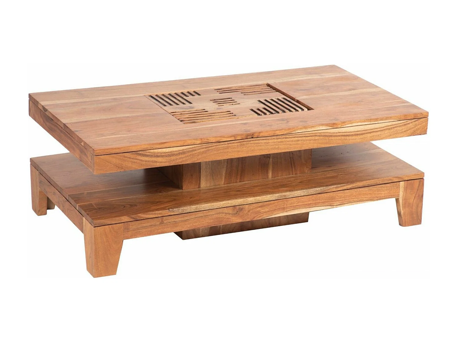 Petite table basse rectangulaire | Acacia Kavish II