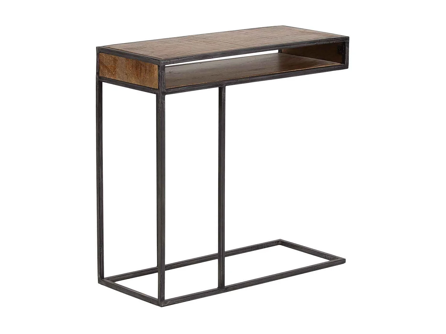 Table d'appoint bois et metal | Manguier Stockholm