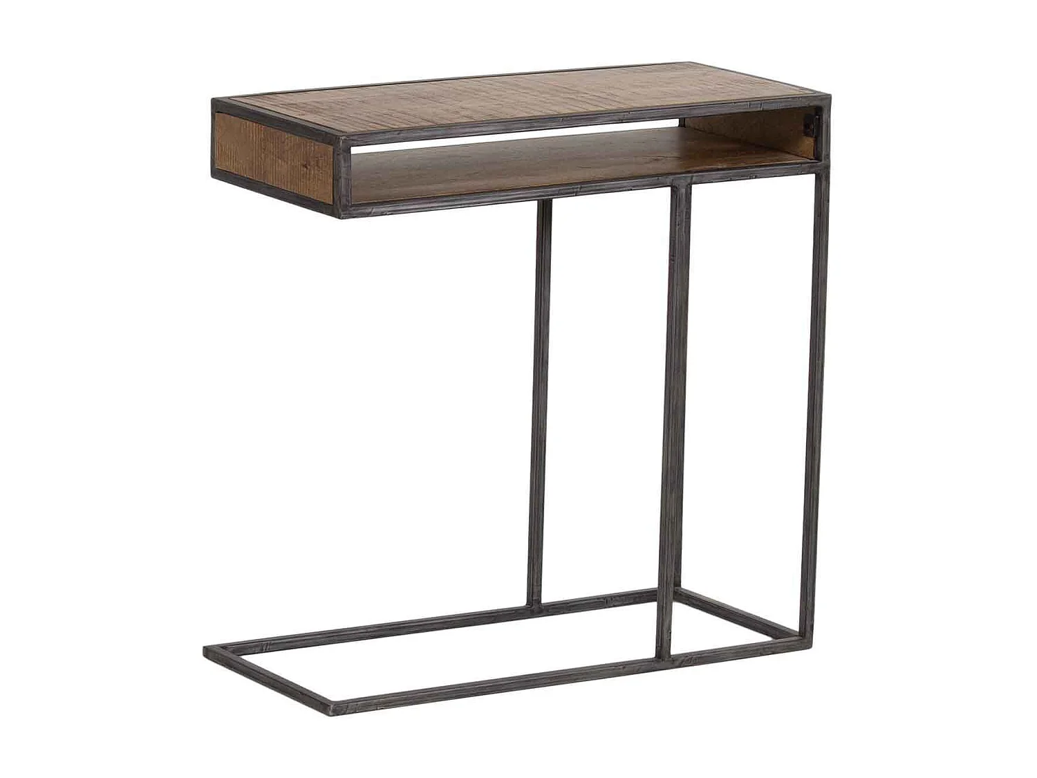 Table d'appoint bois et metal | Manguier Stockholm