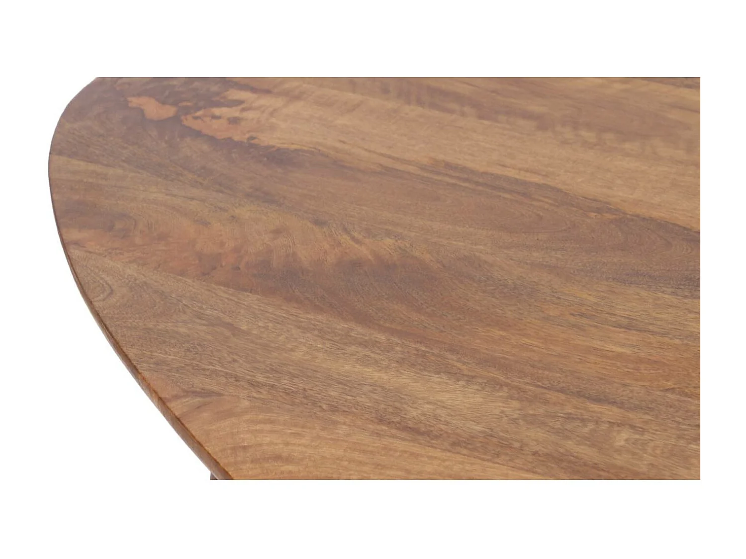 Table basse losange 117X105X40 en manguier massif