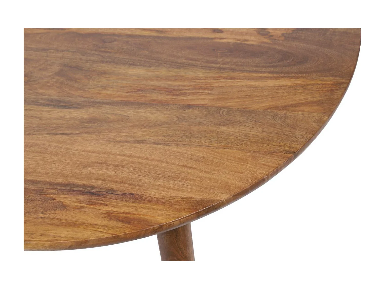 Table basse losange 117X105X40 en manguier massif