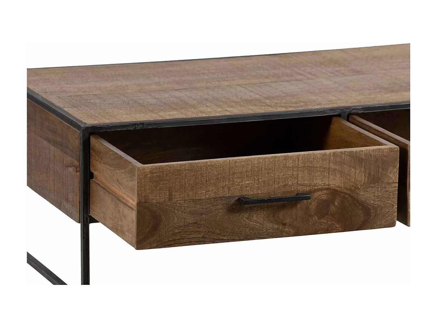 Table basse 2 tiroirs | Manguier Stockholm