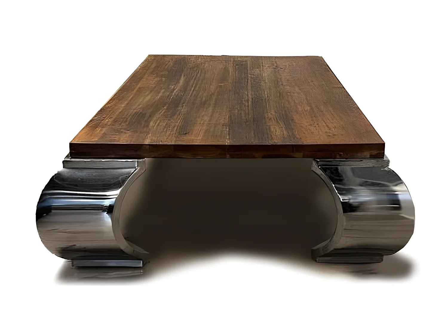 Table basse rectangulaire opium | Acacia Stainless III
