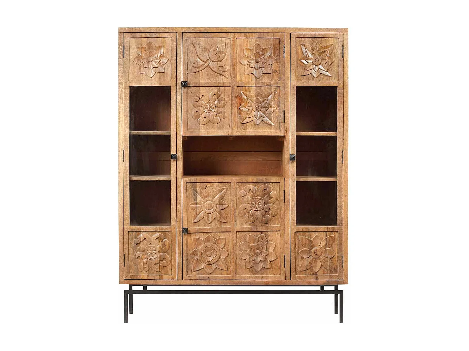 Bibliothèque 4 portes | Manguier Sculture