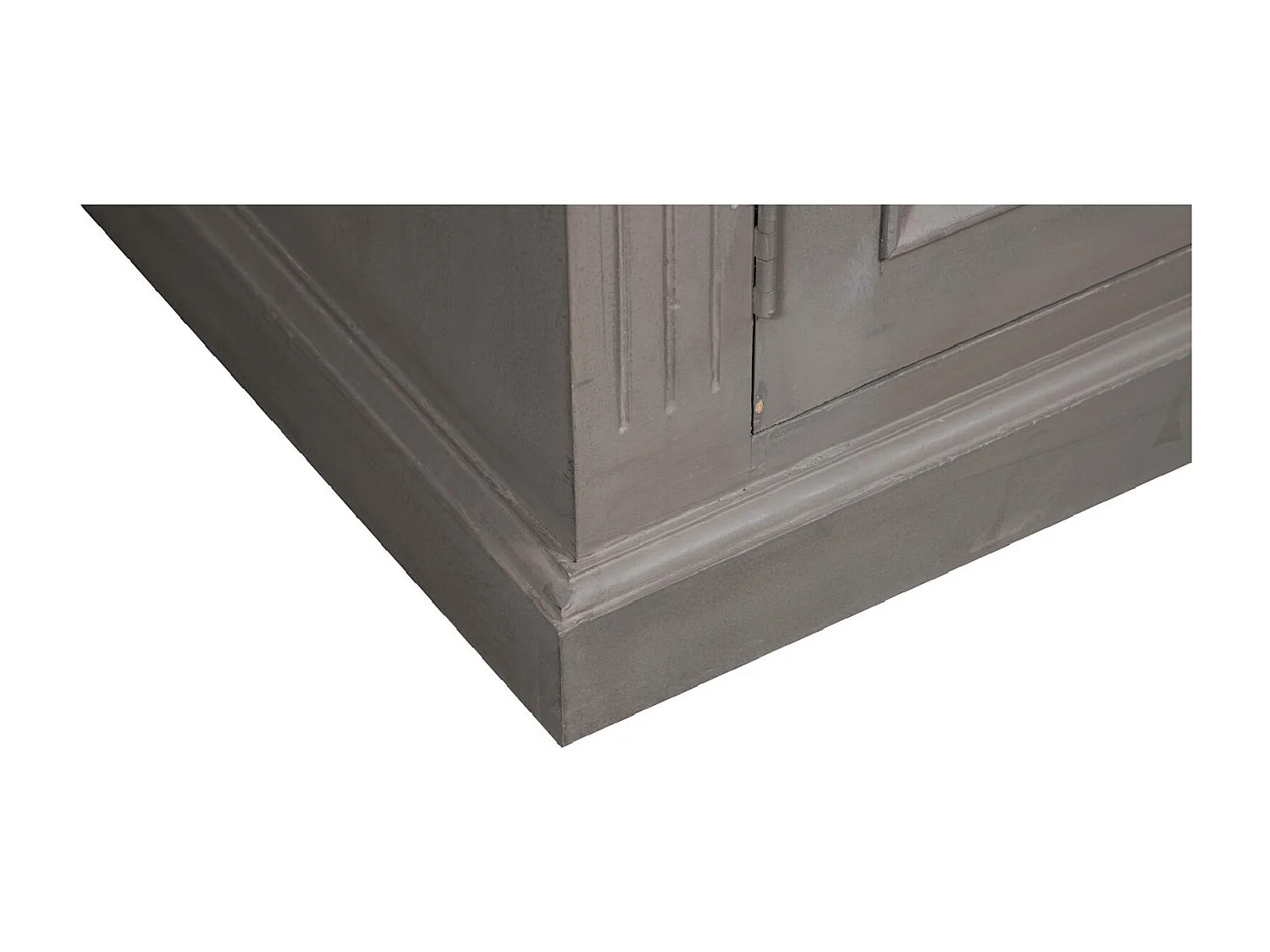 Bibliothèque 2 portes en acacia massif et plaquage