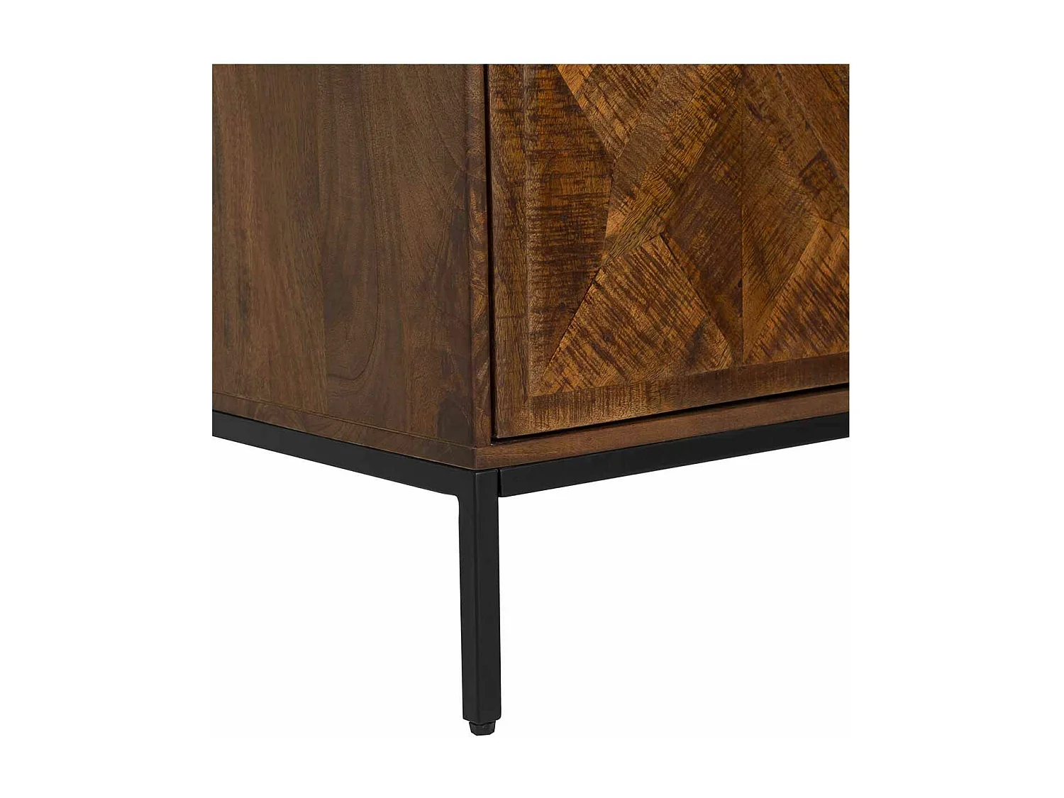 Bibliothèque 2 portes 6 niches | Manguier Kama