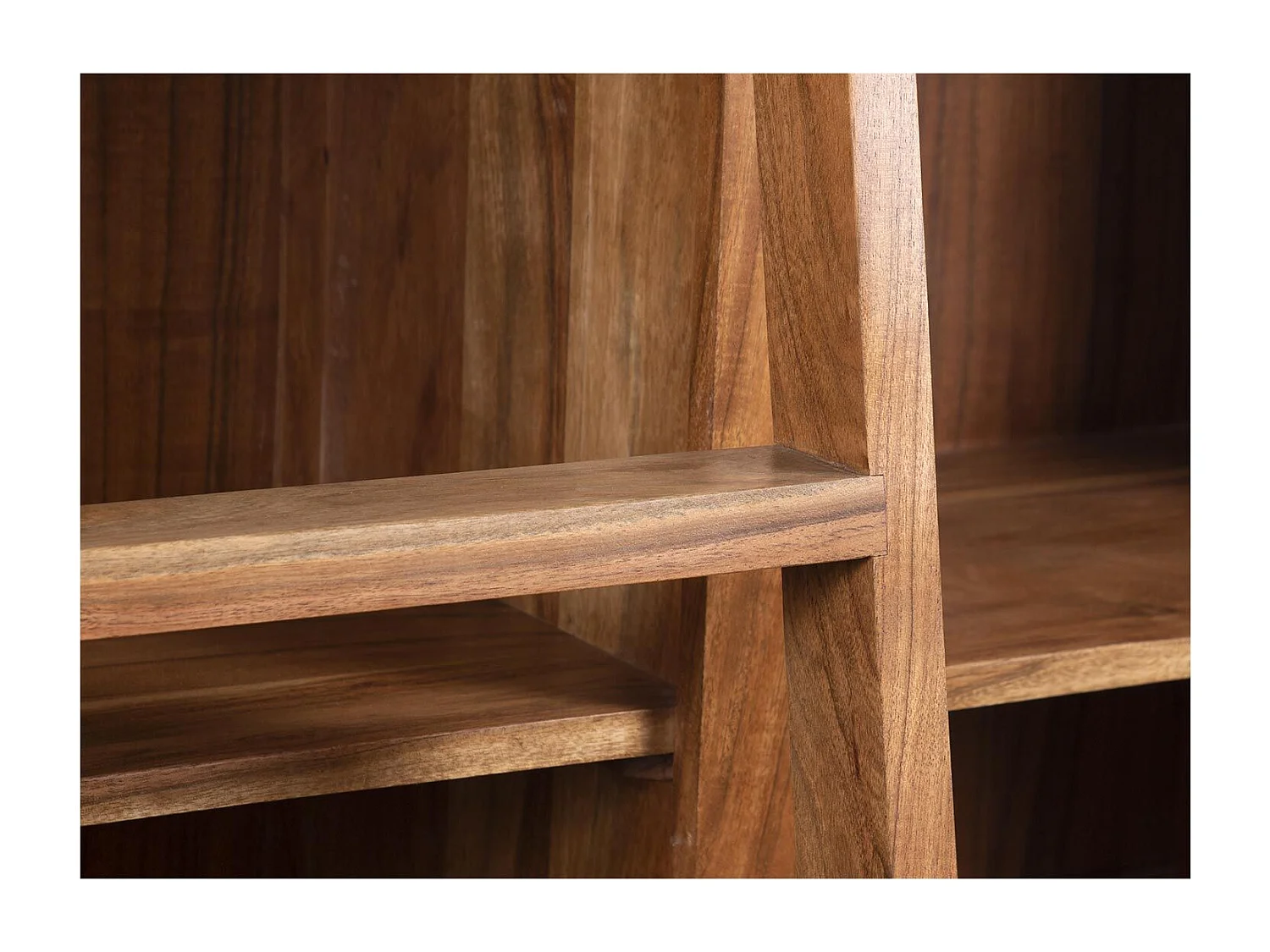 Bibliothèque ouverte échelle 240 cm | Acacia Emma II