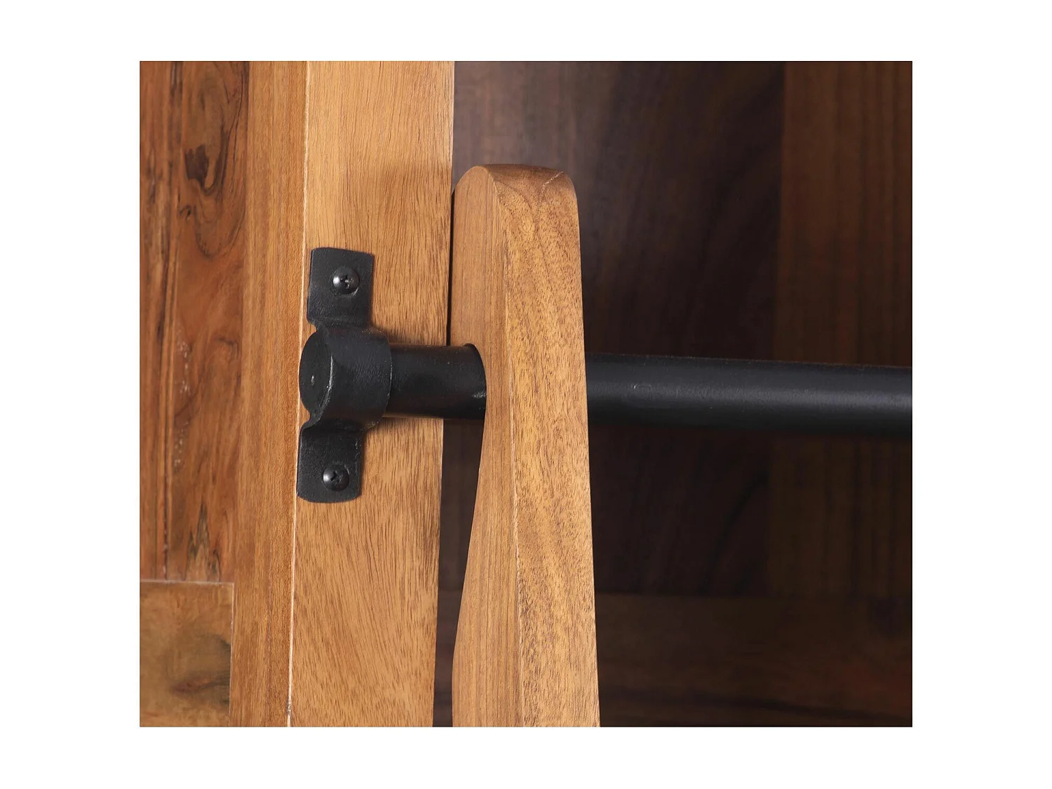 Bibliothèque ouverte échelle 240 cm | Acacia Emma II