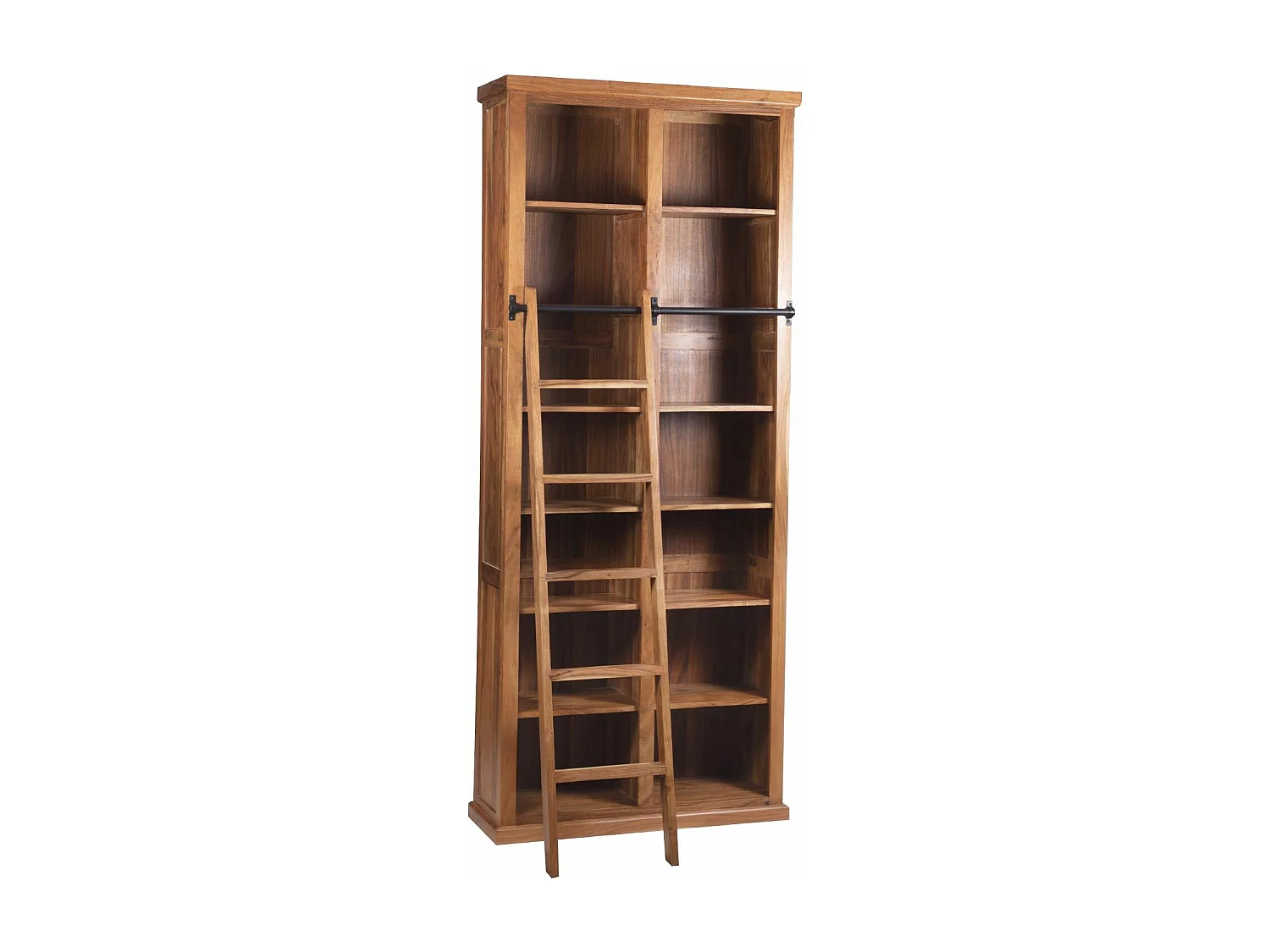 Bibliothèque ouverte échelle 240 cm | Acacia Emma II