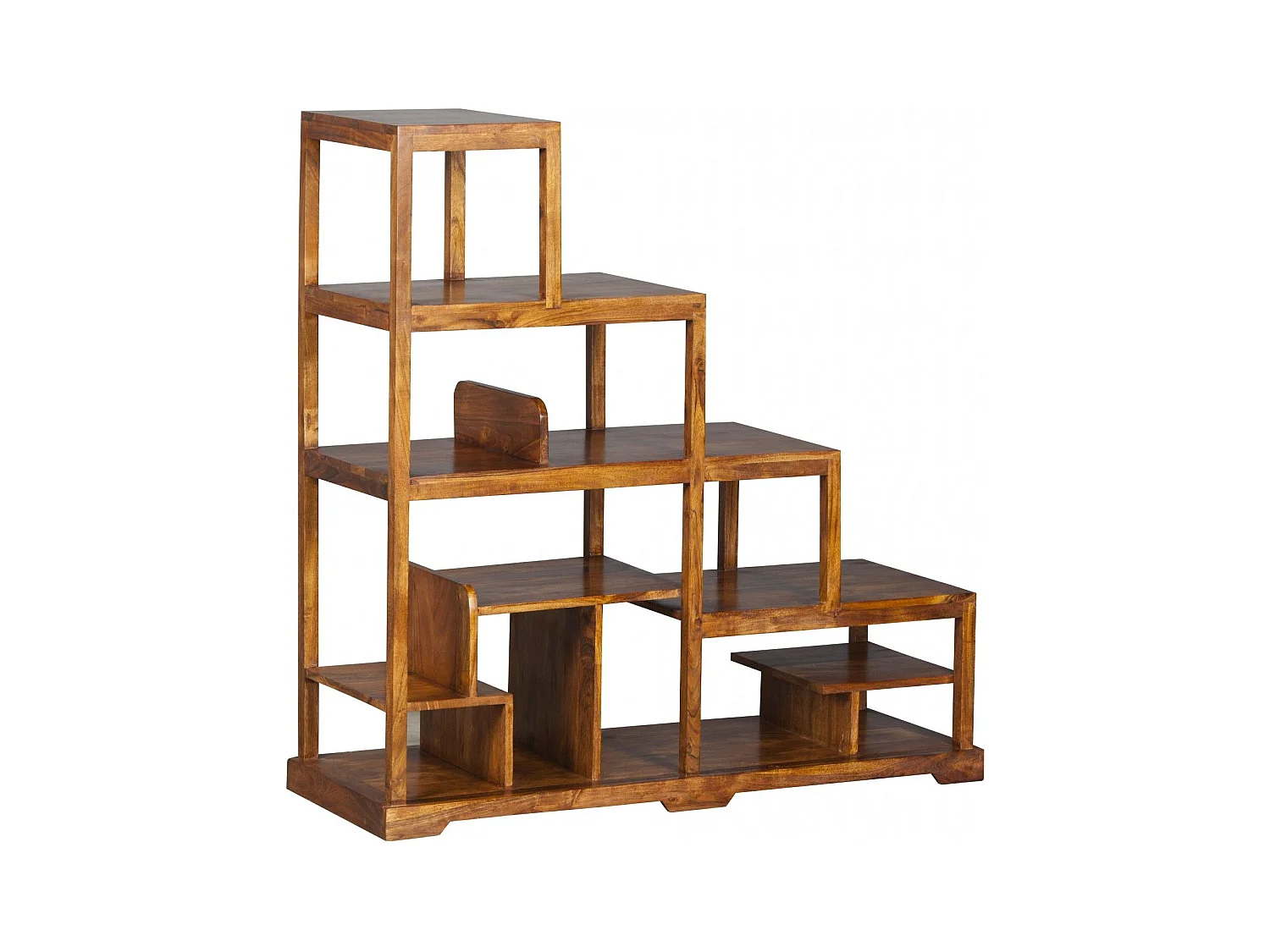 Bibliothèque ouverte escalier | Acacia Dharma II