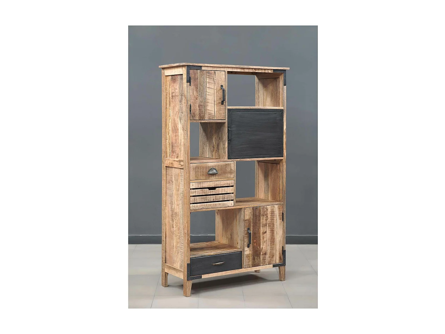 Bibliothèque à tiroirs | Manguier Farm II