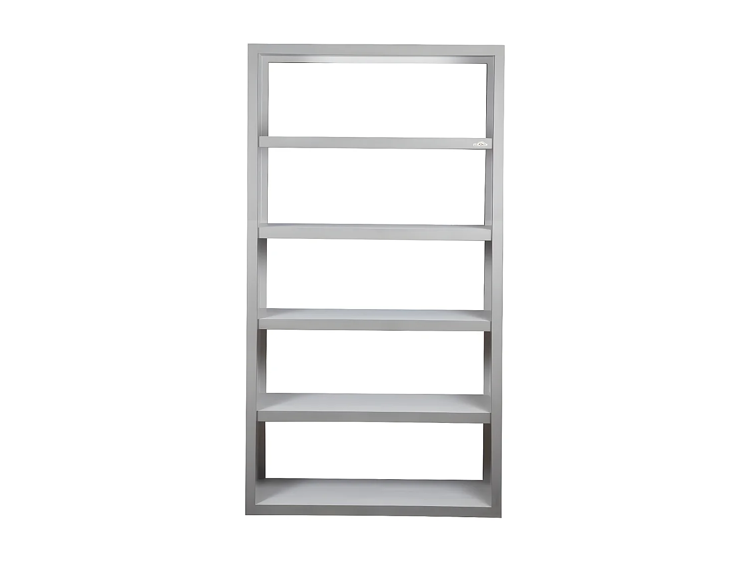 Étagère ouverte 5 niveaux en acacia massif et plaquage