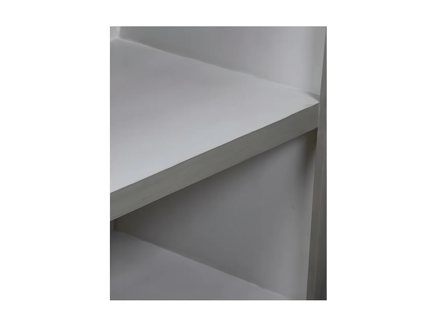 Étagère ouverte 5 niveaux en acacia massif et plaquage