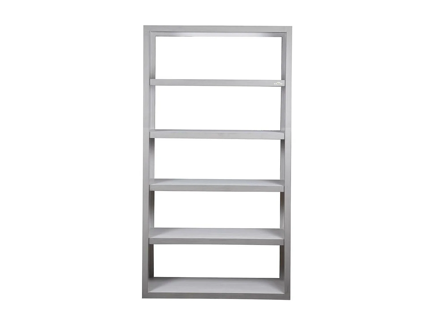 Étagère ouverte 5 niveaux en acacia massif et plaquage