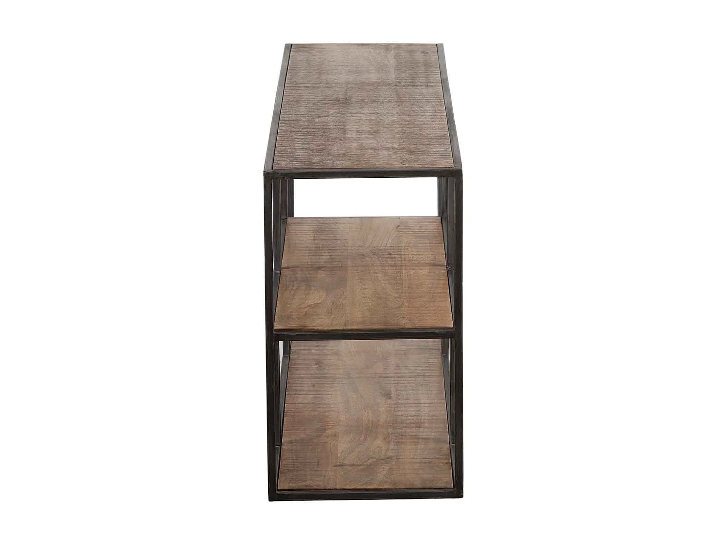 Etagere basse bois metal | Manguier Stockholm