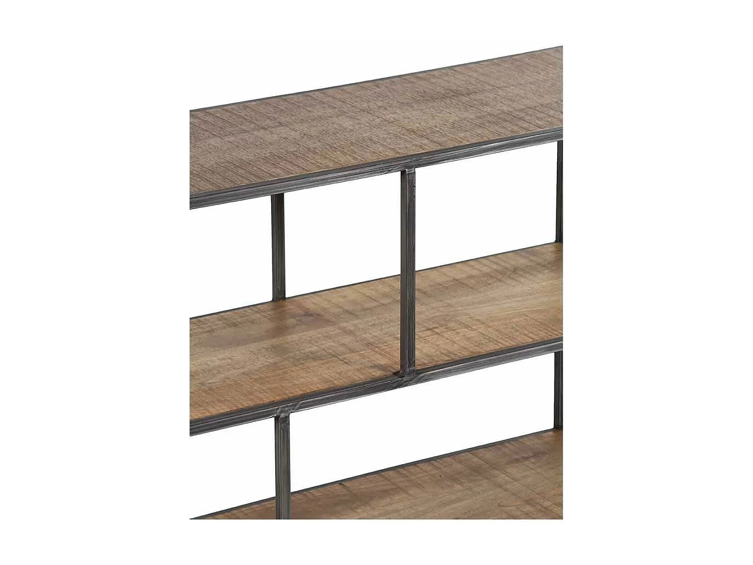 Etagere basse bois metal | Manguier Stockholm