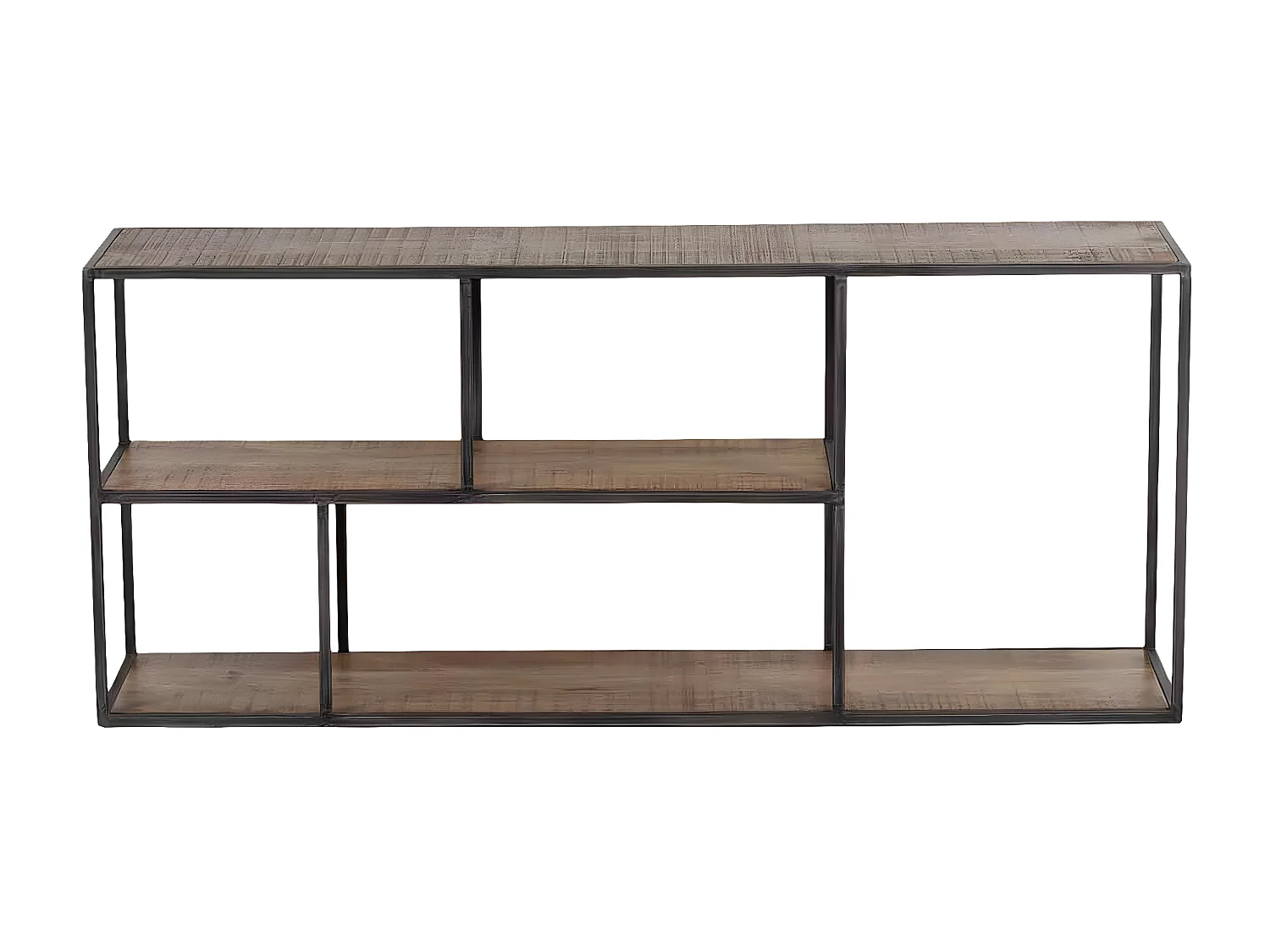 Etagere basse bois metal | Manguier Stockholm