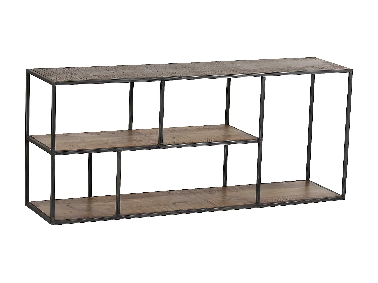 Etagere basse bois metal | Manguier Stockholm