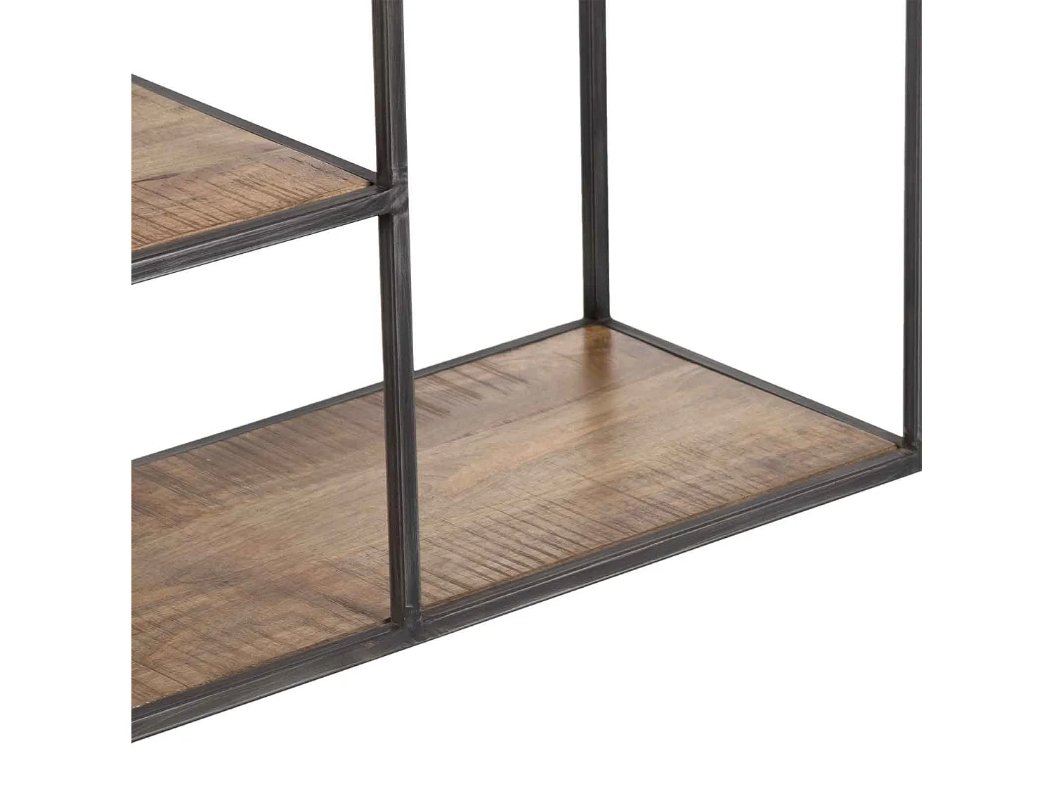 Etagere basse bois metal | Manguier Stockholm