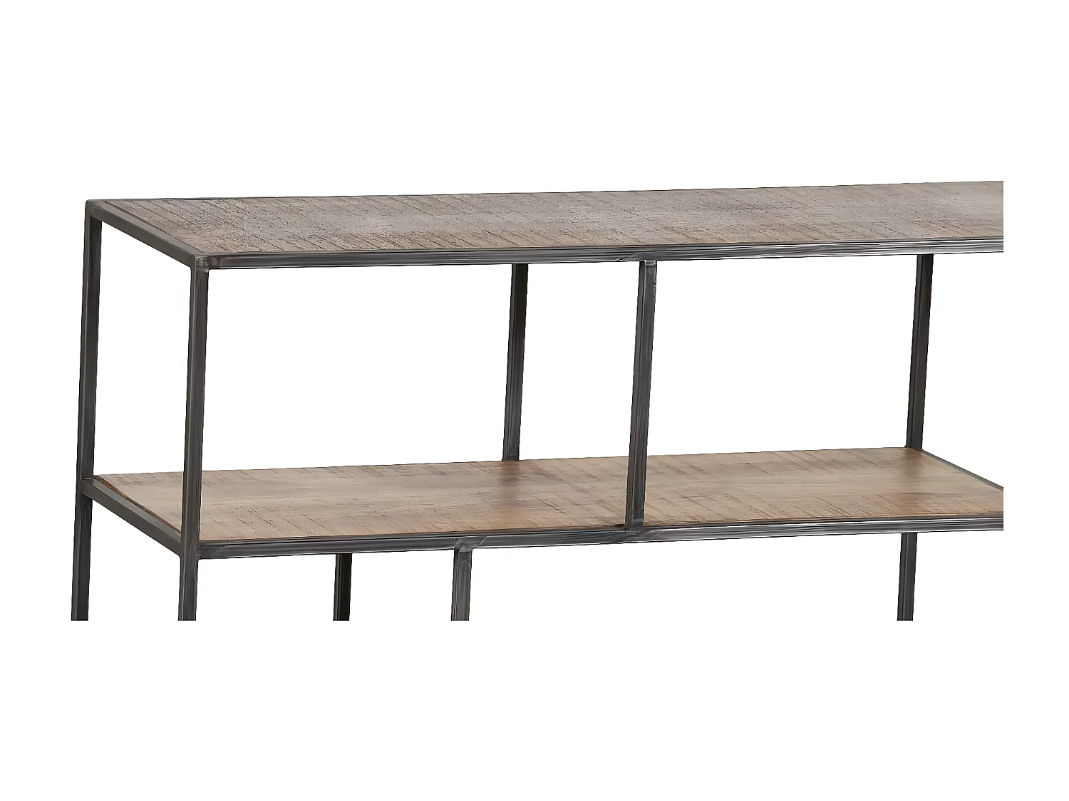 Etagere basse bois metal | Manguier Stockholm