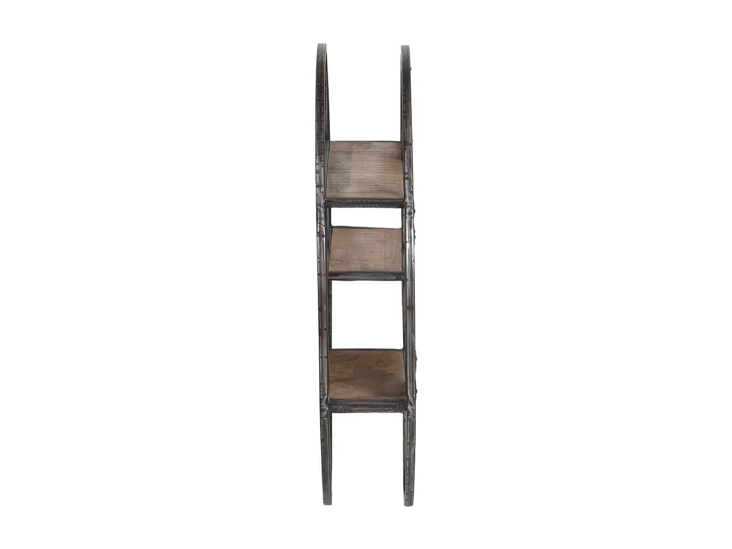 Etagere bois metal ronde | Manguier Stockholm