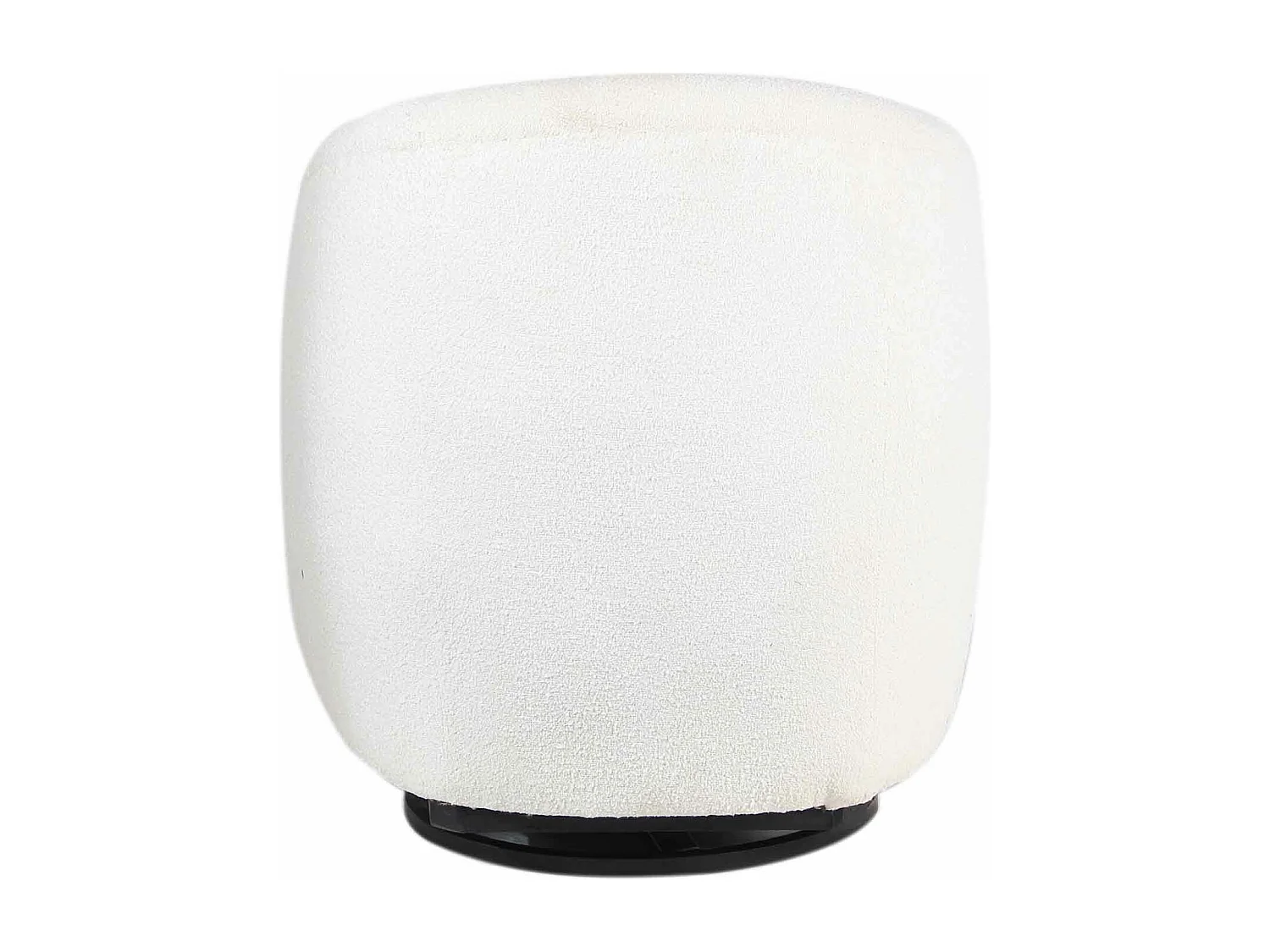 Fauteuil pivotant blanc Gubi | Offre M&M