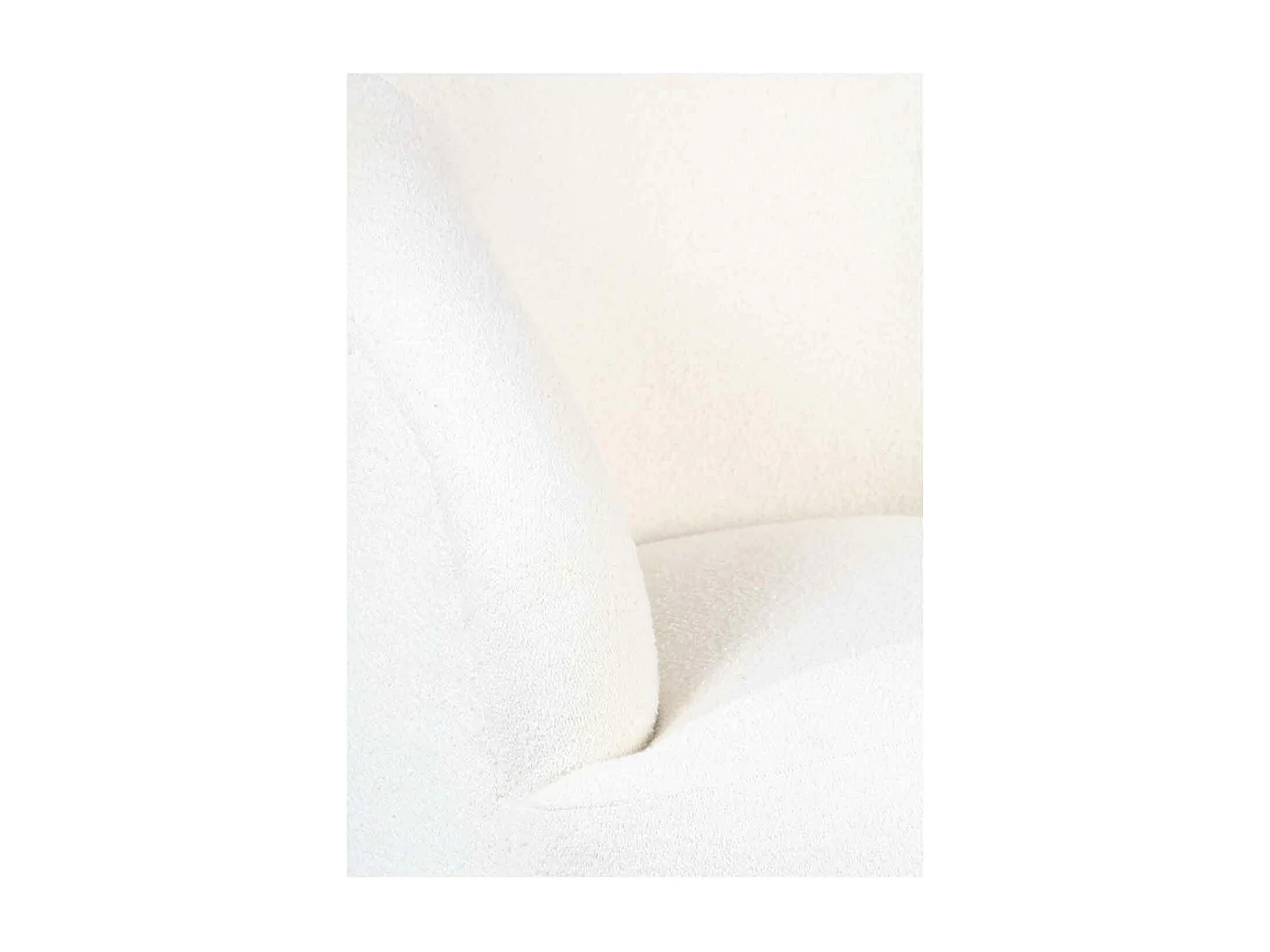 Fauteuil pivotant blanc Gubi | Offre M&M